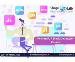Unleash Your Potential | Python Full Stack Developer Course in Noida | ShapeMySkills