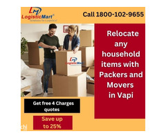Best Packers and Movers in Vapi – Compare free 4 Quotes