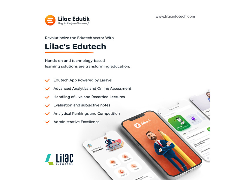 E-learning App Solutions| Lilac Edutik - 1