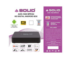 SOLID AHD-1026 Android 4K, H.265 2GB/16GB Android TV Box