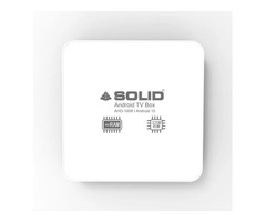 Solid AHD-1008 4GB/32 GB Android 10 Smart Tv Box (White)