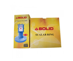 Solid C-Band Dual Pol LNB - 1 Port For Horizontal Signals and 1 port For Vertical Signals