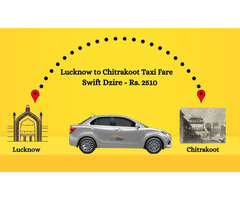 Lucknow to chitrakoot Taxi Fare