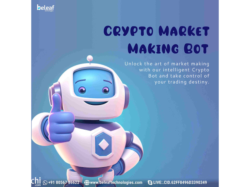 Crypto market making bot development company - 1
