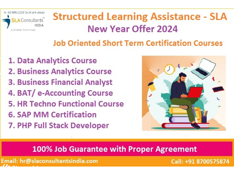 Microsoft Data Analyst Training Course, Delhi, Noida, Ghaziabad, 100% Job[2024] - SLA Analytics and  - 1