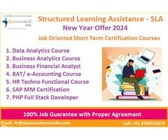 Data Analyst Certification Course Online [2024] by Structured Learning Assistance - SLA Analytics an