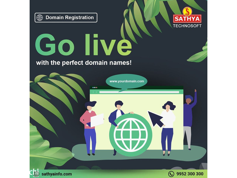 Domain Name Registration In India | Sathya Technosoft - 1