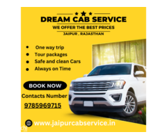 taxi service in jaipur with dream cab service