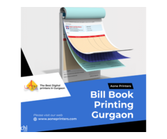 Bill Book Printing Near me in Gurgaon | Aone Printers