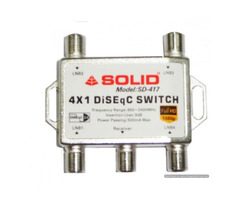 SOLID SD-417 DiSEqC 2.0 Switch - 4in1