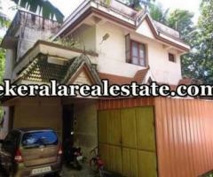 Poojappura land with house for sale