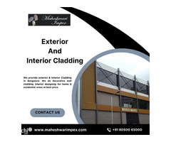 Exterior and Interior Wall Cladding in Bangalore