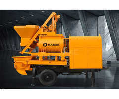 Twin Shaft Concrete Mixer with Pump - Image 2