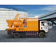 Twin Shaft Concrete Mixer with Pump - Image 4