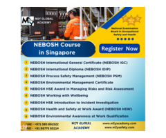 NEBOSH Course in Singapore | NEBOSH Top Institute Get 25% Offer Today