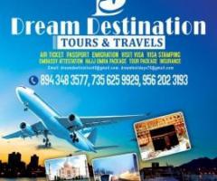 DREAM DESTINATION TOURS & TRAVELS