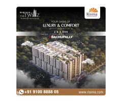 New Gated Communities in Bachupally Hyderabad | The Twinz by Risinia