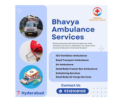Ambulance service in Hyderabad – 9318108108
