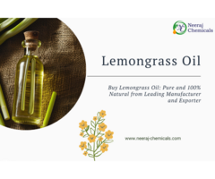 Lemongrass Oil Suppliers in India