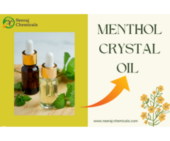 Menthol Crystal Oil Suppliers in India