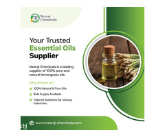 Natural Essential Oils Suppliers & Wholesalers in India