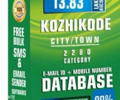 Kozhikode City Email ID + Mobile Number Database for Web service