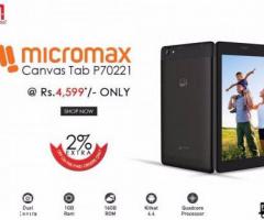 Buy Micromax Tablet Online at TabletAdda.com