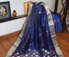 chanderi cotton silk sarees- rs 1550