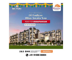 Flats for Sale in Bachupally | Risinia Builders