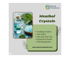 Menthol Crystals Wholesalers in India