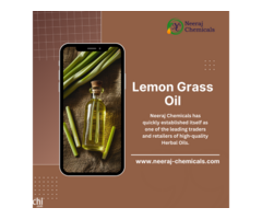 Lemongrass Oil Suppliers in India