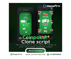 Earn Big with Coinpoker Clone Script – Ideal for Crypto Poker Sites