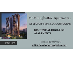M3M High-Rise Apartments Sector 9 Manesar: Redefining Urban Spaces - Image 3