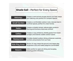 TRINQET Sun Protection Sails – 3x6mt – Green Shade Net for Balcony - Image 3