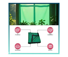 TRINQET 2X2mt Summer Outdoor Anti – UV Window Sun Shade Net - Image 3