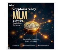 Top Cryptocurrency MLM software development - Beleaf Technologies