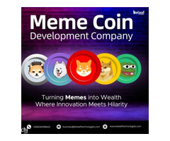 Leading Meme Coin Development Company - Beleaf Technologies