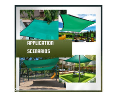 TRINQET 6x6mt Summer Sun Shade Net Swimming Pool Shade Sails - Image 7