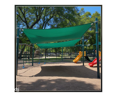 TRINQET 5x5mt Large Garden Shade Net Sun Protection Sails