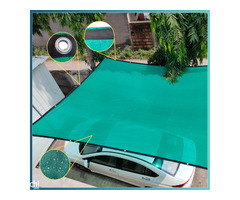 TRINQET 5x6mt Large Garden Sails | Sun Shade Net for Car Parking - Image 2