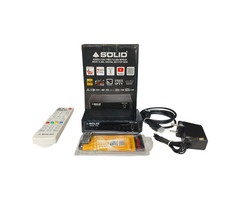 SOLID HDS2X-7299 HEVC 8bits H.265 Free-To-Air Set-Top Box With Free Wi-Fi Dongle