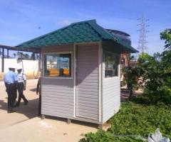 prefabricated structures,portable security cabins,mobile toilets