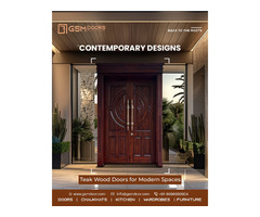Wooden Doors for Luxury Spaces