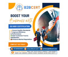 ISO 9001 Certification in Chennai – Enhance Quality and Customer Confidence