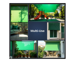 TRINQET Sun Protection Sails – 3x6mt – Green Shade Net for Balcony - Image 7