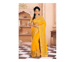 Explore Elegant Designer Chiffon Sarees for Timeless Style