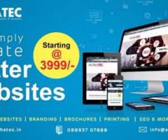 Get a professional website designed from Rs 3999/-