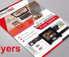 Printing and Designing Service, Brochures, Flyers