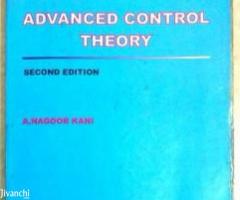 Advanced Control Systems by Nagoor Kani for Engineering in Kochi
