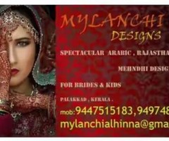 Bridal Mehndhi Artist Shada's Mylanchi Designs at Palakkad